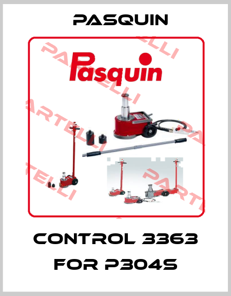 control 3363 for P304S Pasquin