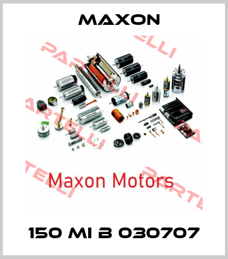 150 MI B 030707 Maxon