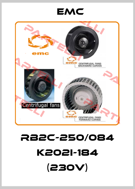 RB2C-250/084 K202I-184 (230V) Emc