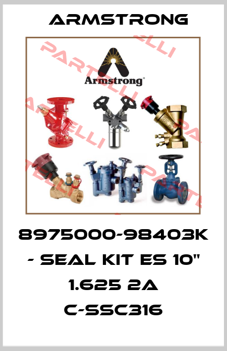 8975000-98403K - Seal kit ES 10" 1.625 2A c-Ssc316 Armstrong