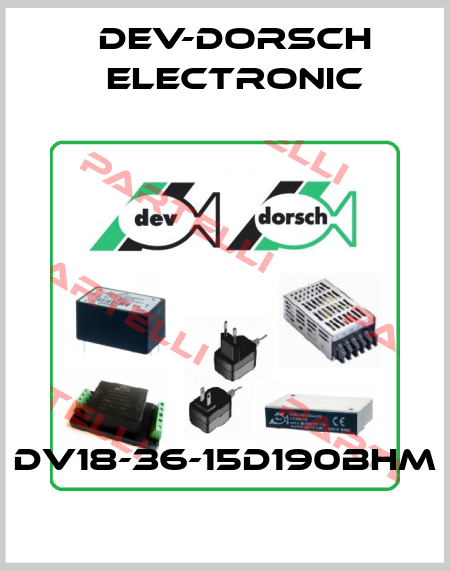 DV18-36-15D190BHM DEV-Dorsch Electronic