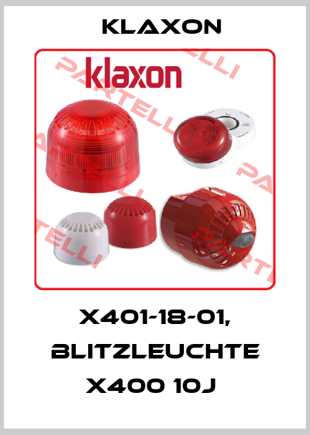 X401-18-01, BLITZLEUCHTE X400 10J  Klaxon Signals