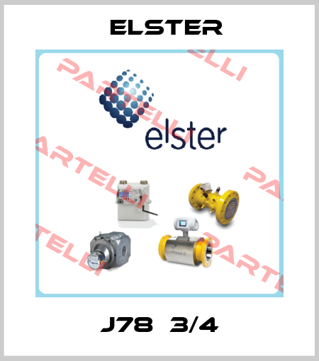 J78  3/4 Elster