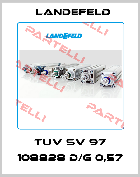 TUV SV 97 108828 D/G 0,57 Landefeld