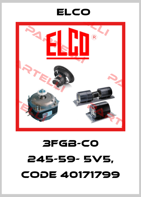 3FGB-C0 245-59- 5V5, code 40171799 Elco