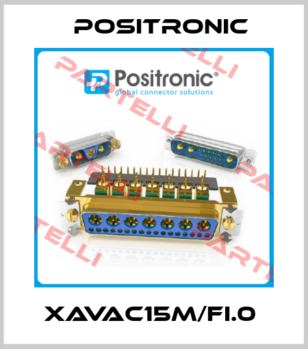 XAVAC15M/FI.0  Positronic