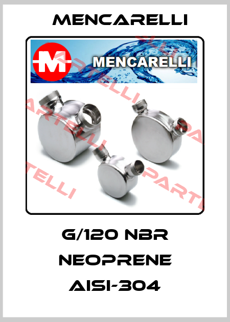 G/120 NBR NEOPRENE AISI-304 Mencarelli