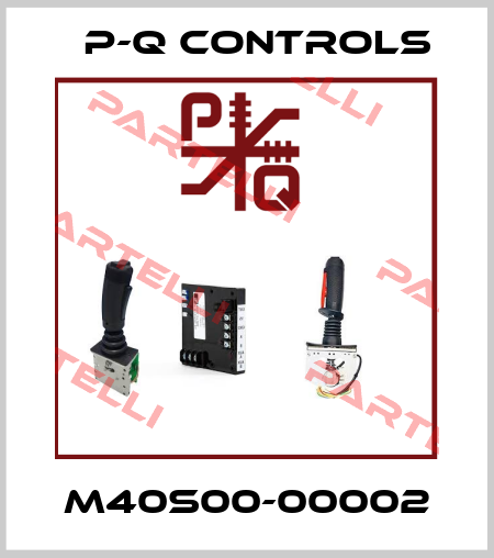 M40S00-00002 P-Q Controls