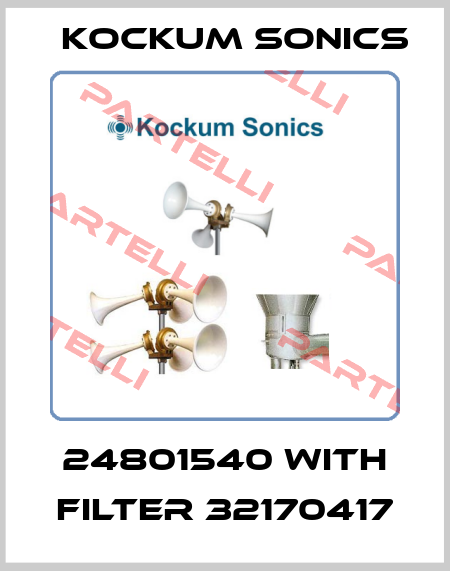 24801540 with filter 32170417 Kockum Sonics