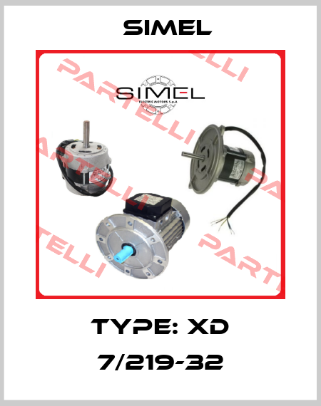 Type: XD 7/219-32 Simel