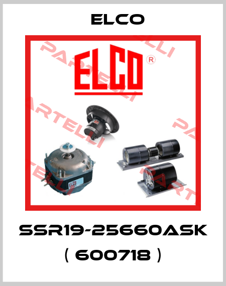 SSR19-25660ASK ( 600718 ) Elco
