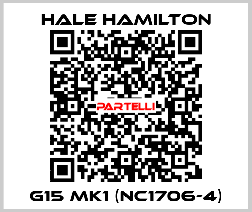 G15 MK1 (NC1706-4) HALE HAMILTON
