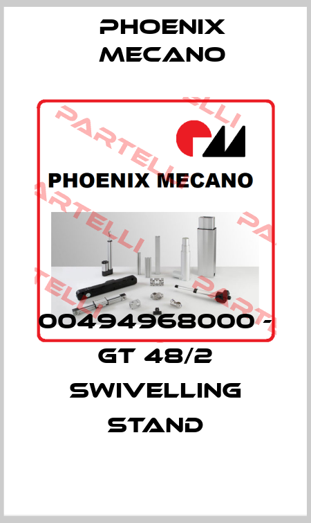 00494968000 - GT 48/2 swivelling stand Phoenix Mecano