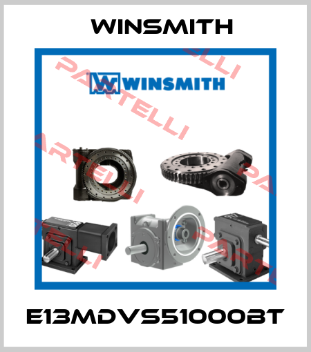 E13MDVS51000BT Winsmith