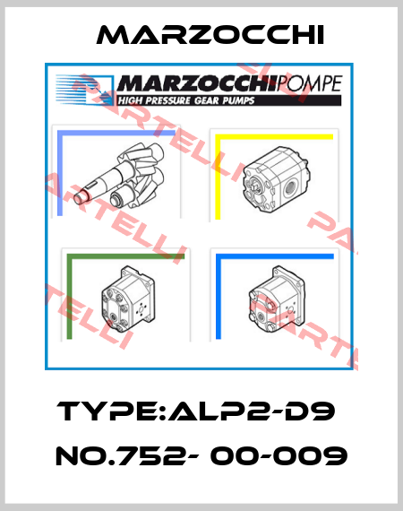 TYPE:ALP2-D9  No.752- 00-009 Marzocchi