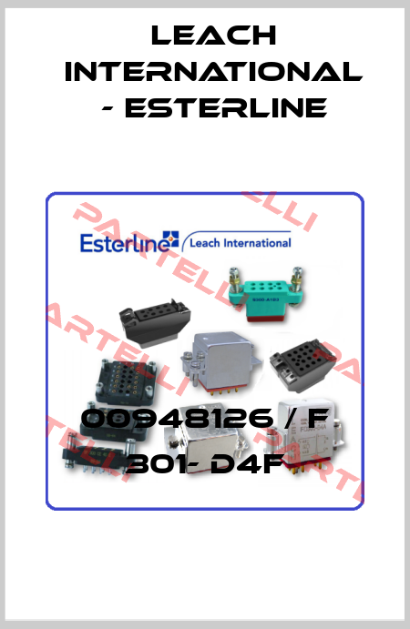 00948126 / F 301- D4F Leach International - Esterline