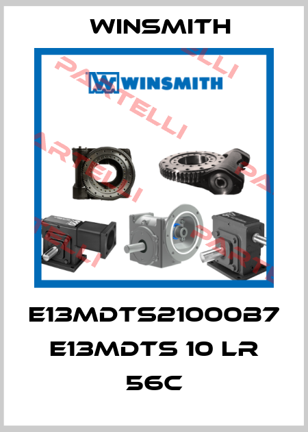 E13MDTS21000B7 E13MDTS 10 LR 56C Winsmith