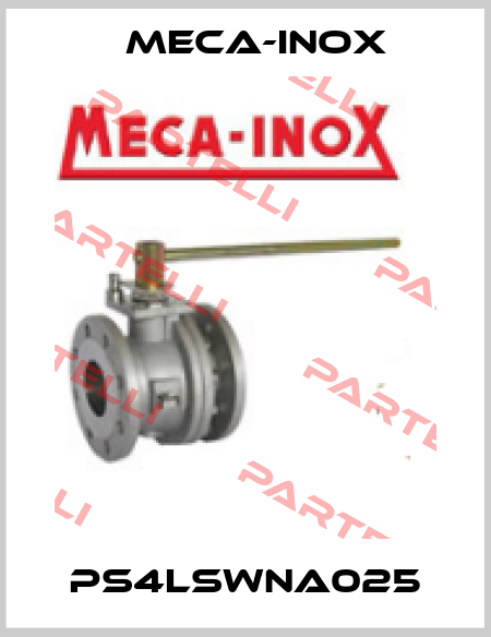 PS4LSWNA025 Meca-Inox