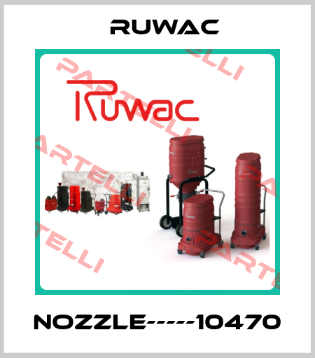 nozzle-----10470 Ruwac