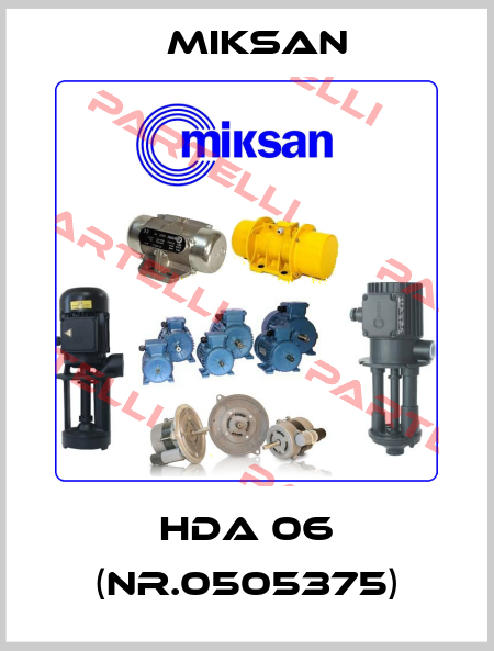 HDA 06 (Nr.0505375) Miksan
