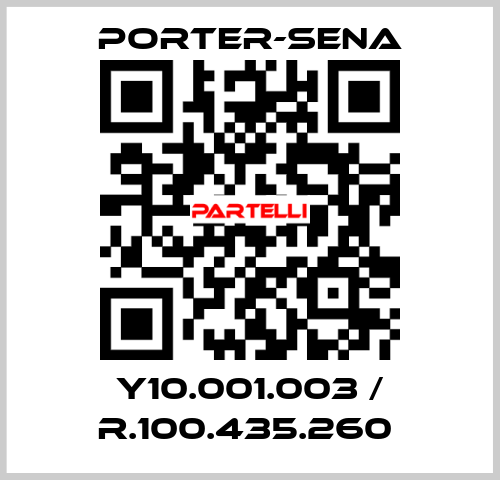 Y10.001.003 / R.100.435.260  PORTER-SENA