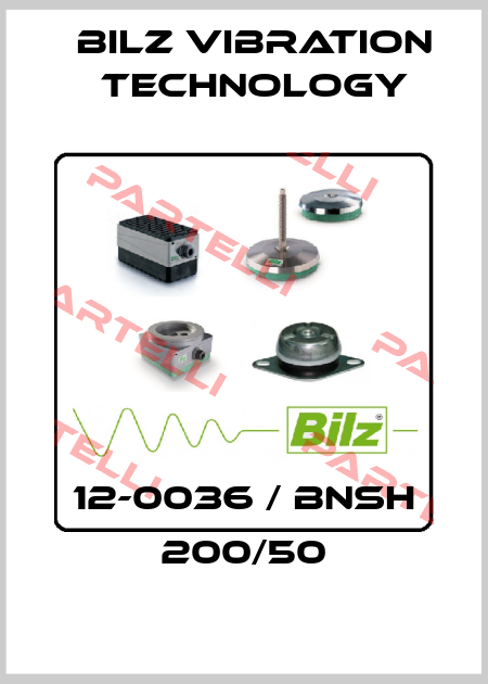 12-0036 / BNSH 200/50 Bilz Vibration Technology