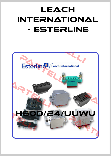 H600/24/UUWU Leach International - Esterline