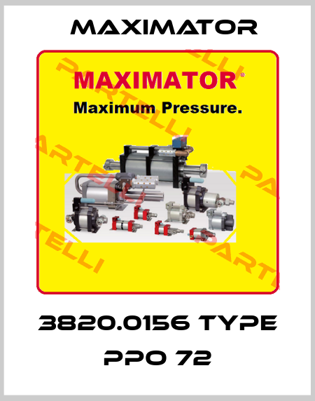 3820.0156 type PPO 72 Maximator
