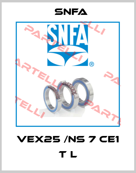 VEX25 /NS 7 CE1 T L SNFA