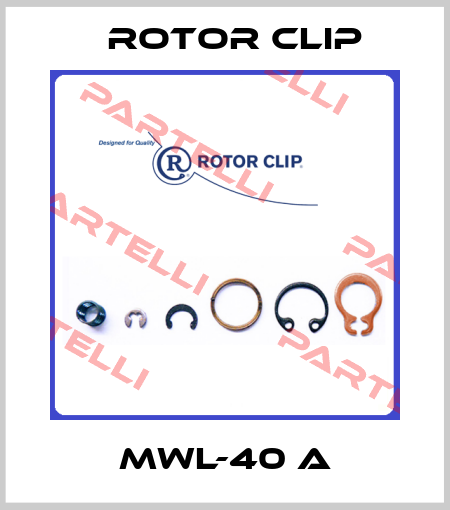 MWL-40 A Rotor Clip