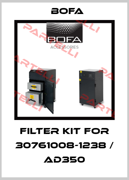 Filter kit for 30761008-1238 / AD350 Bofa