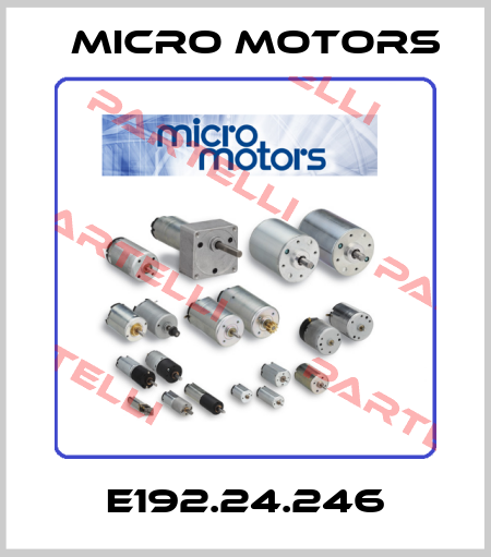 E192.24.246 Micro Motors