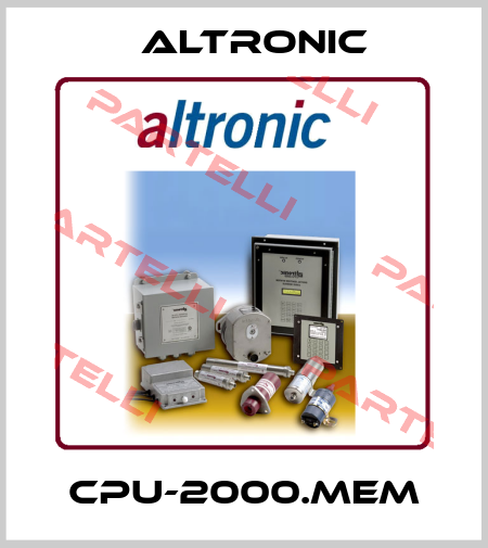 CPU-2000.MEM Altronic