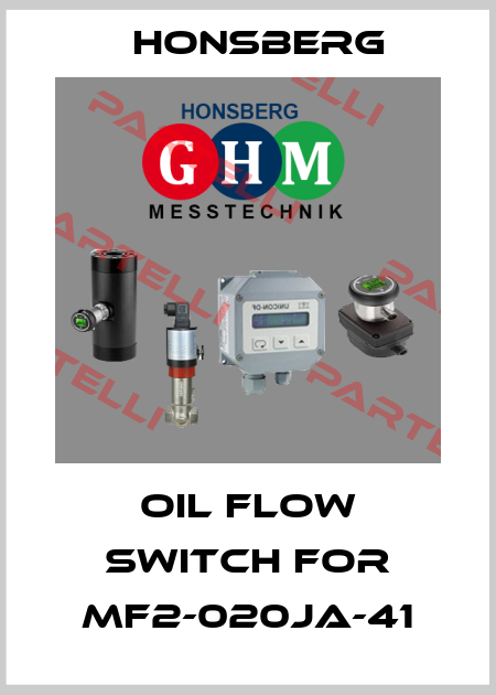 oil flow switch for MF2-020JA-41 Honsberg