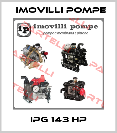 IPG 143 HP Imovilli pompe