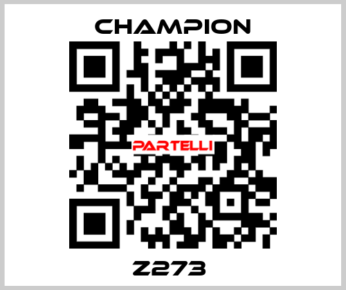 Z273  Champion