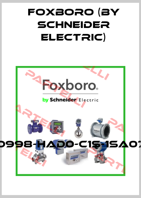 SRD998-HAD0-C1S-1SA07-A1 Foxboro (by Schneider Electric)