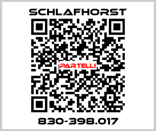 830-398.017 Schlafhorst