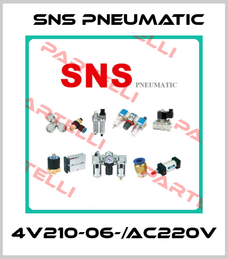 4V210-06-/AC220V SNS Pneumatic
