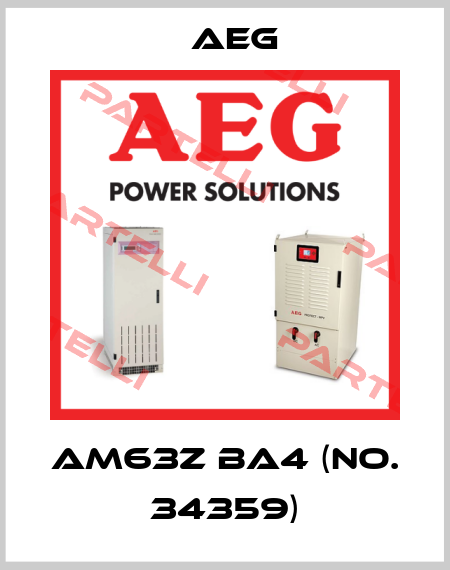 AM63Z BA4 (No. 34359) AEG