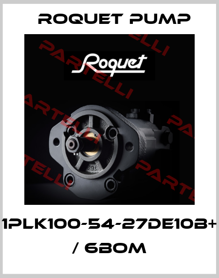 1PLK100-54-27DE10B+ / 6BOM Roquet pump