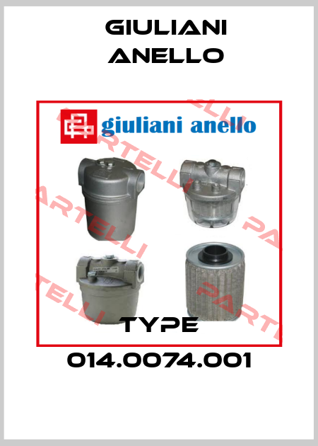 Type 014.0074.001 Giuliani Anello