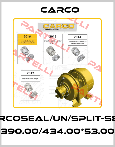 CARCOSEAL/UN/SPLIT-S820 (390.00/434.00*53.00) Carco