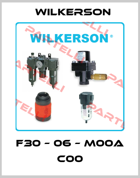F30 – 06 – M00A C00 Wilkerson