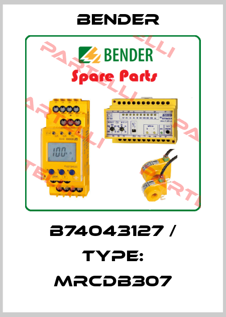 B74043127 / Type: MRCDB307 Bender