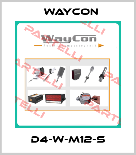 D4-W-M12-S Waycon