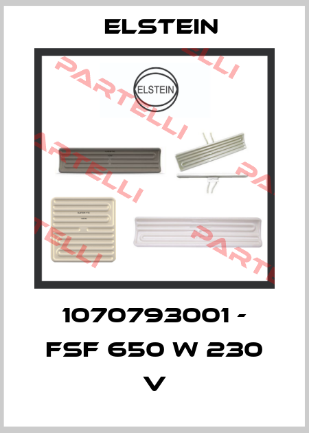 1070793001 - FSF 650 W 230 V Elstein
