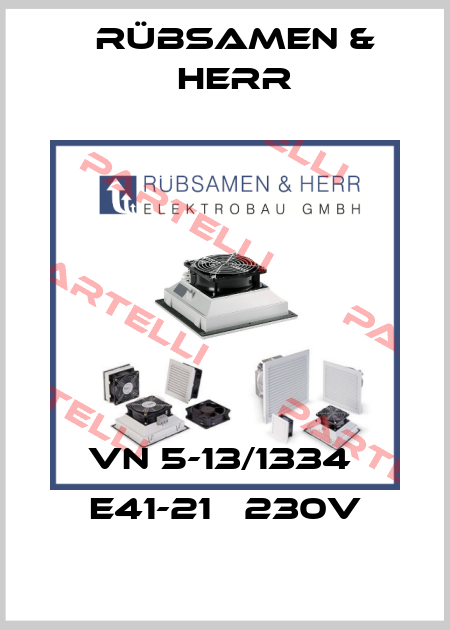 VN 5-13/1334  E41-21   230V Rübsamen & Herr