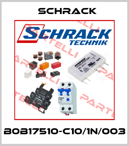 B0B17510-C10/1N/003 Schrack