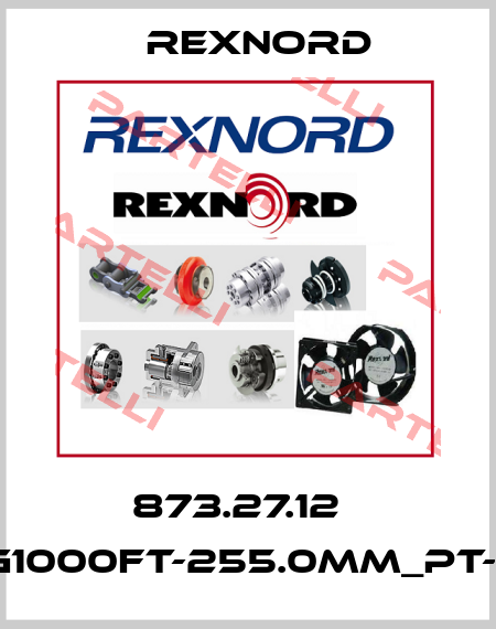 873.27.12   XLG1000FT-255.0mm_PT-1DP Rexnord